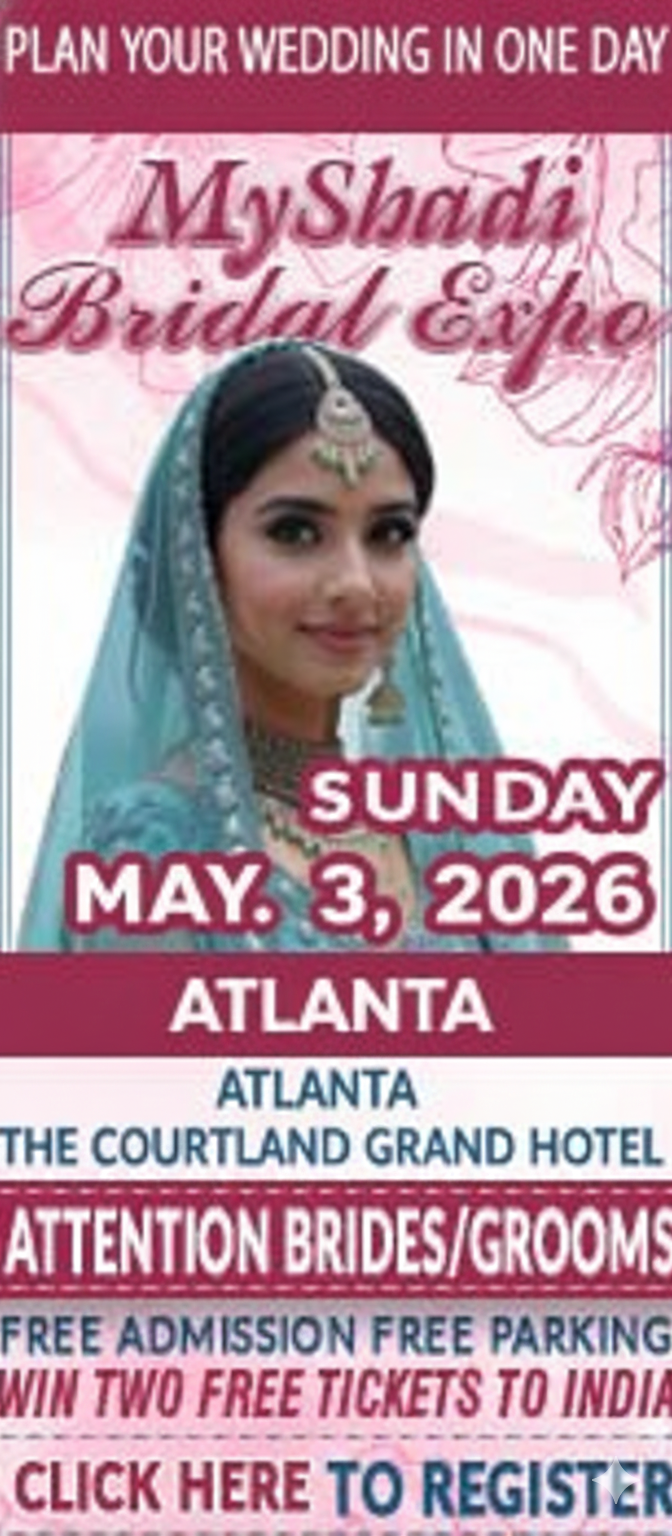 Bridal expo in Atlanta May 3, 2026