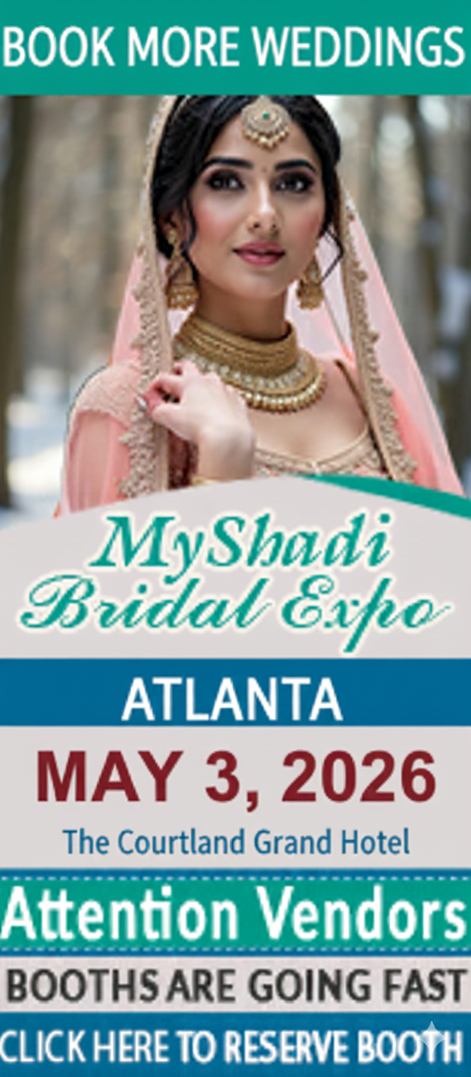 My Shadi Bridal expo- Atlanta, May 3, 2026