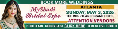 MyShadi Bridal Expo Atlanta on May 3, 2026