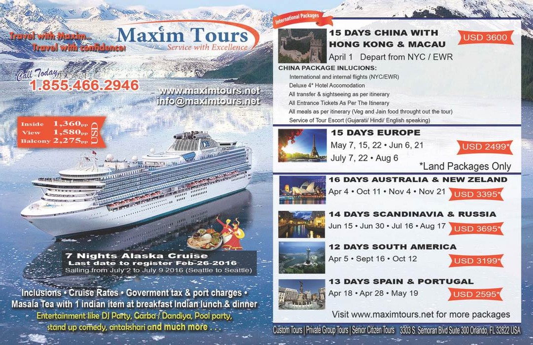 Maxim Tours LLC