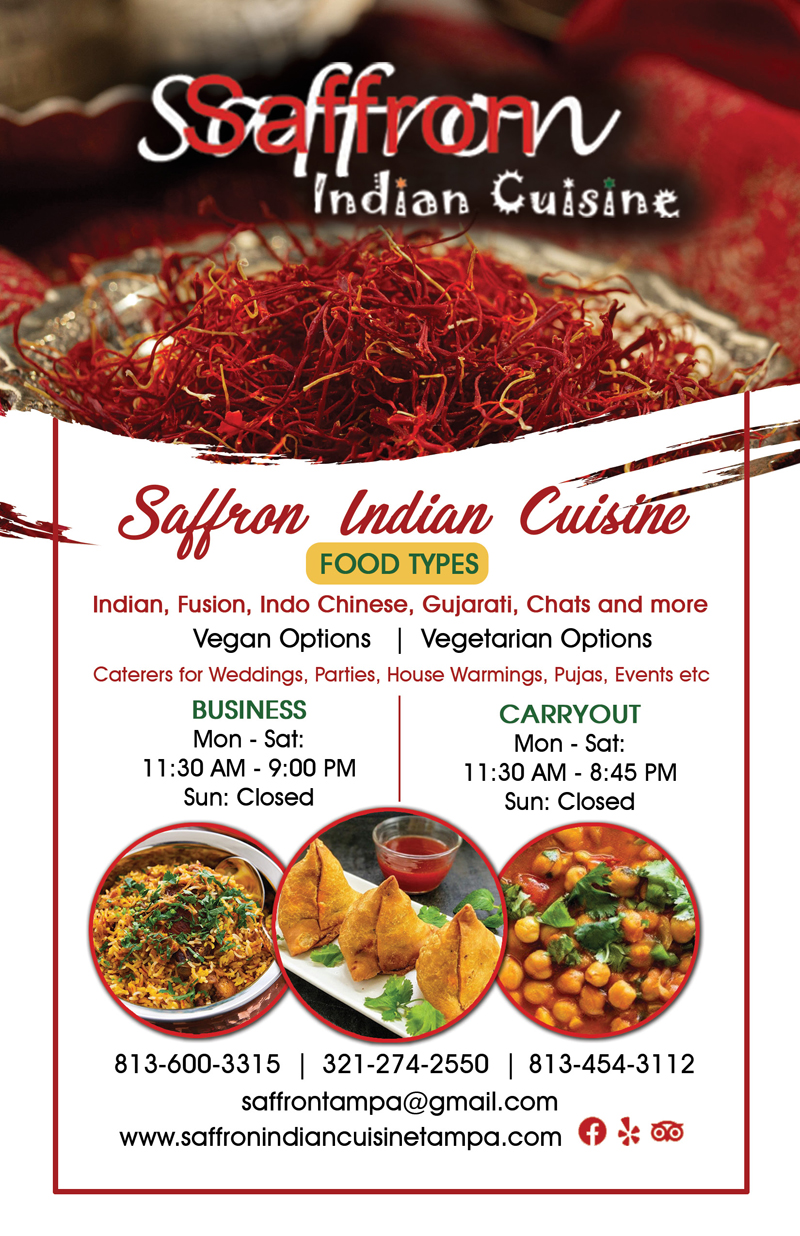 Saffron -Orlando Indian Cuisine